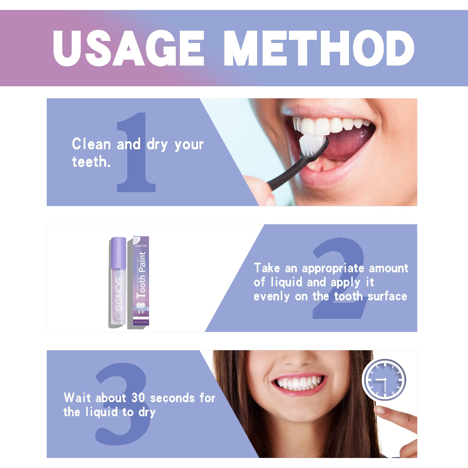 EELHOE Teeth Whitening Pen – Instant White Smile, Removes Stains, Oral Care & Fresh Breath, Easy At-Home Whitening